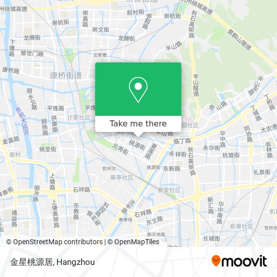 金星桃源居 map