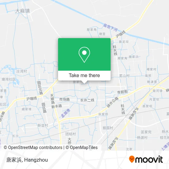 唐家浜 map