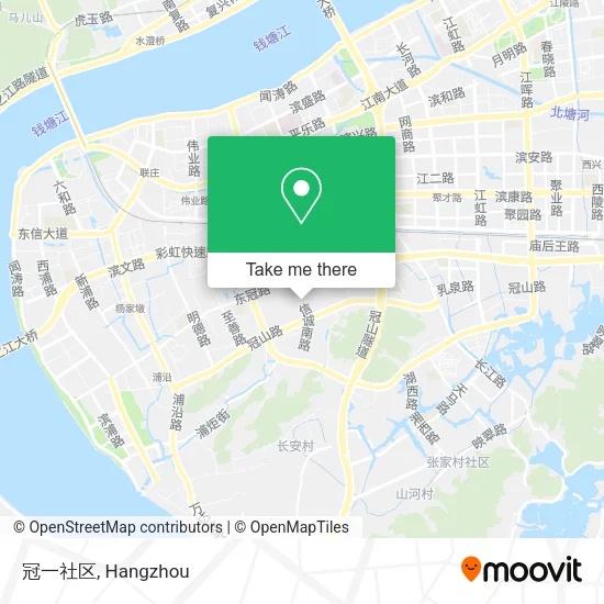 冠一社区 map