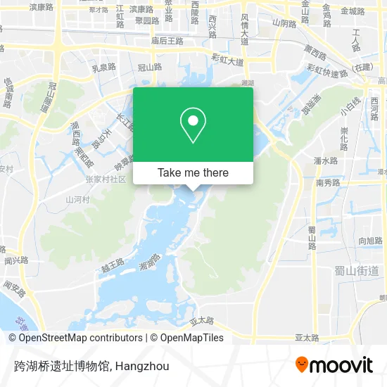 跨湖桥遗址博物馆 map
