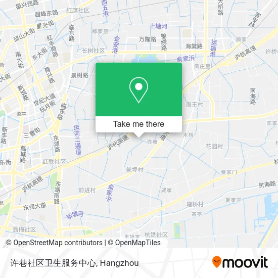 许巷社区卫生服务中心 map
