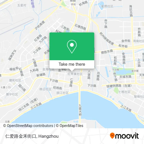 仁爱路金禾街口 map