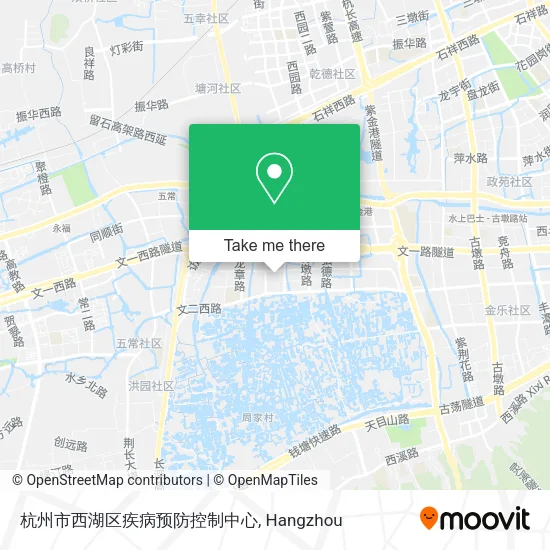 杭州市西湖区疾病预防控制中心 map