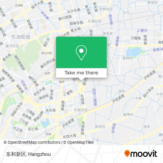 东和新区 map