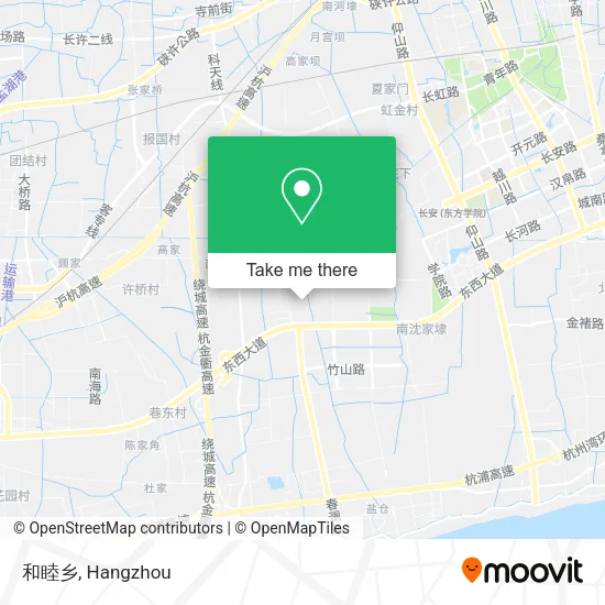 和睦乡 map