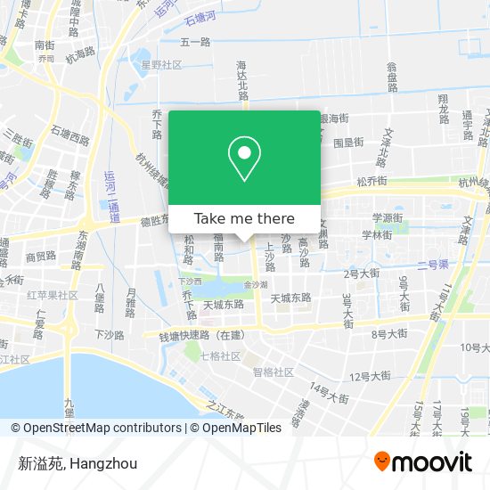 新溢苑 map