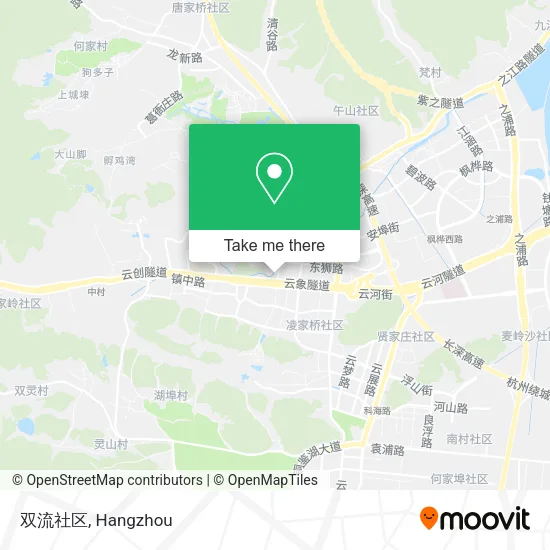 双流社区 map