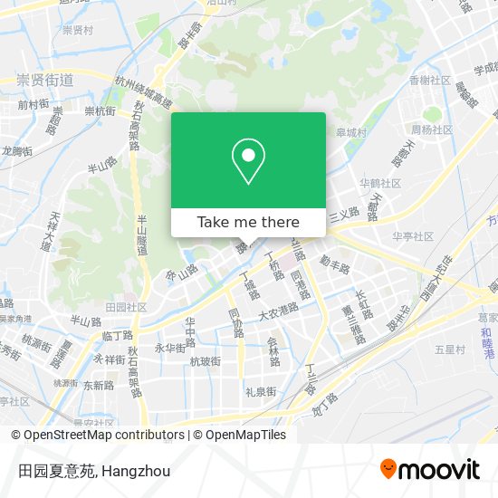 田园夏意苑 map
