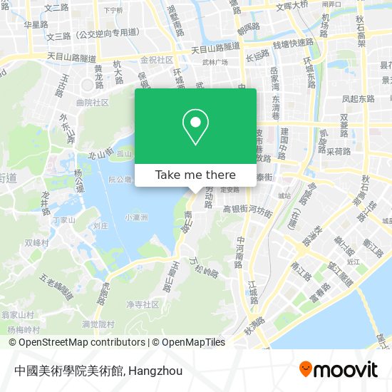 中國美術學院美術館 map