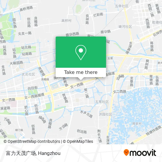 富力天茂广场 map