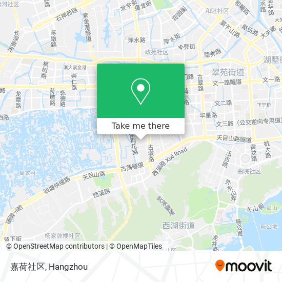 嘉荷社区 map