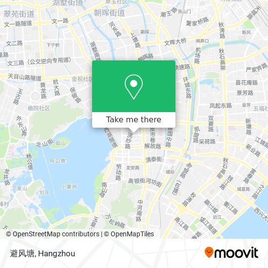 避风塘 map