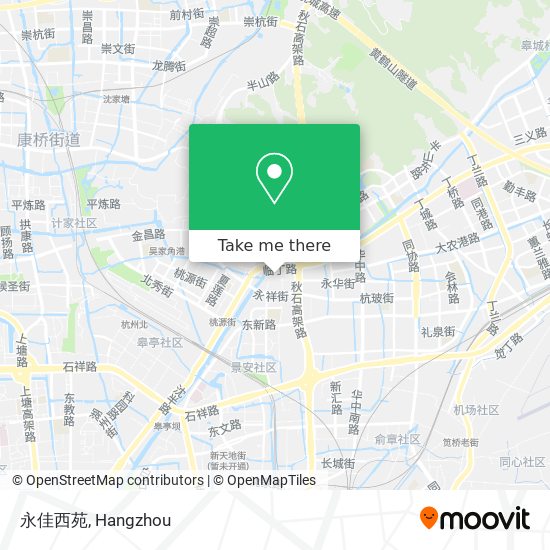 永佳西苑 map
