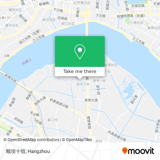顺坝十组 map