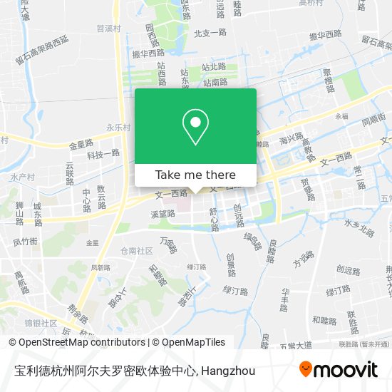 宝利德杭州阿尔夫罗密欧体验中心 map