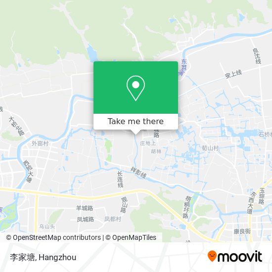 李家塘 map