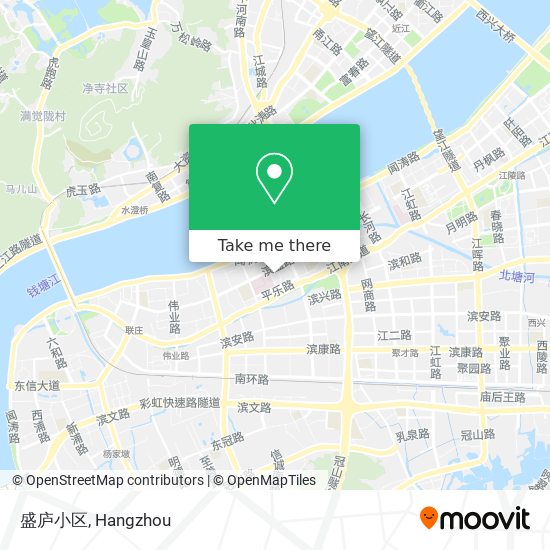 盛庐小区 map
