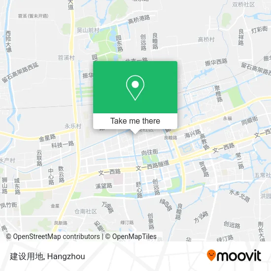 建设用地 map