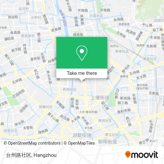 台州路社区 map