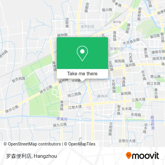 罗森便利店 map