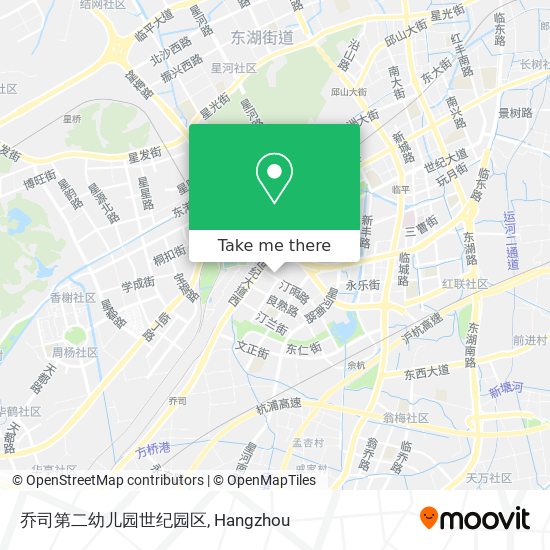 乔司第二幼儿园世纪园区 map