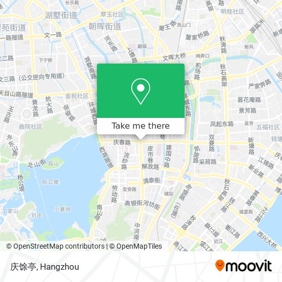 庆馀亭 map
