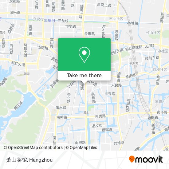 萧山宾馆 map