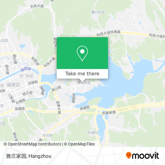 雅庄家园 map