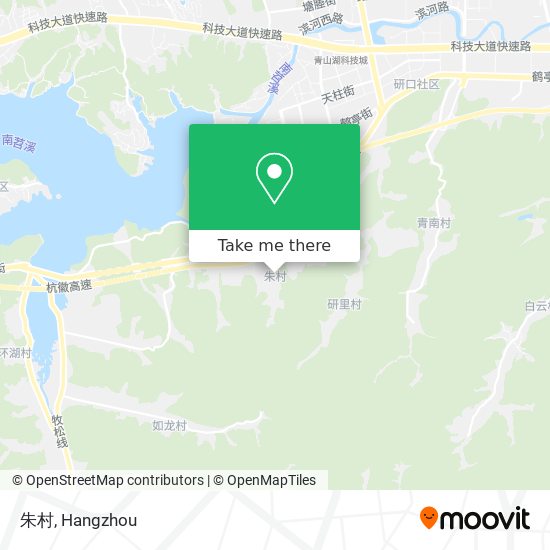 朱村 map