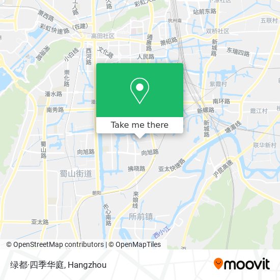 绿都·四季华庭 map