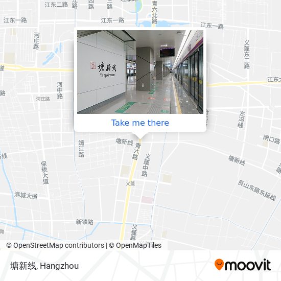 塘新线 map