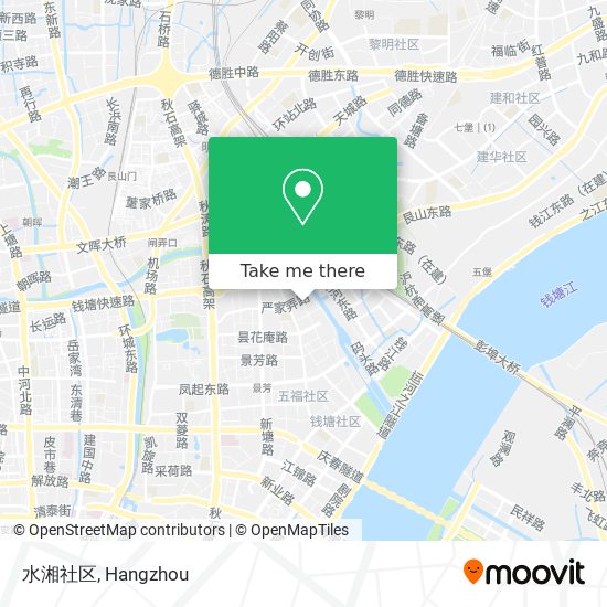 水湘社区 map