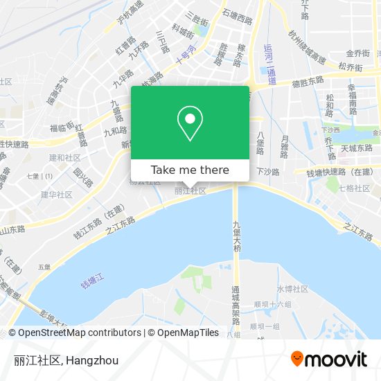 丽江社区 map