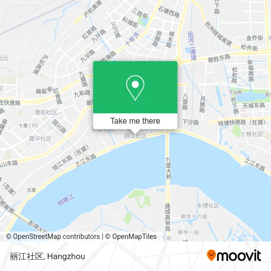 丽江社区 map
