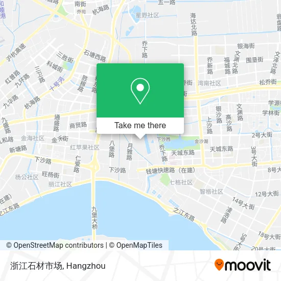 浙江石材市场 map