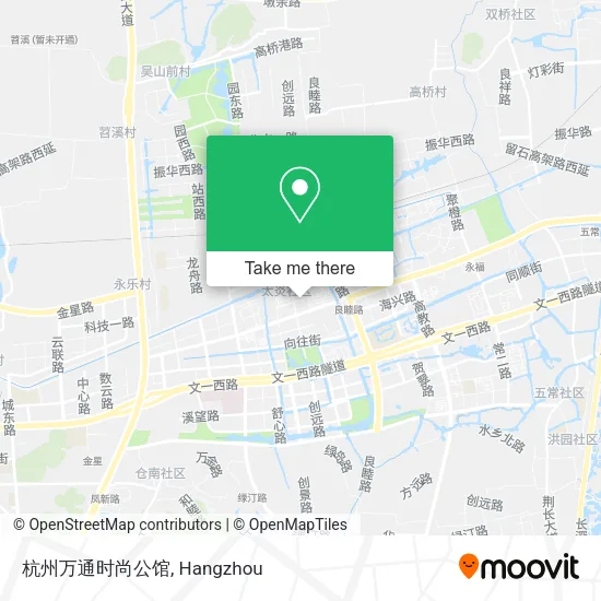 杭州万通时尚公馆 map