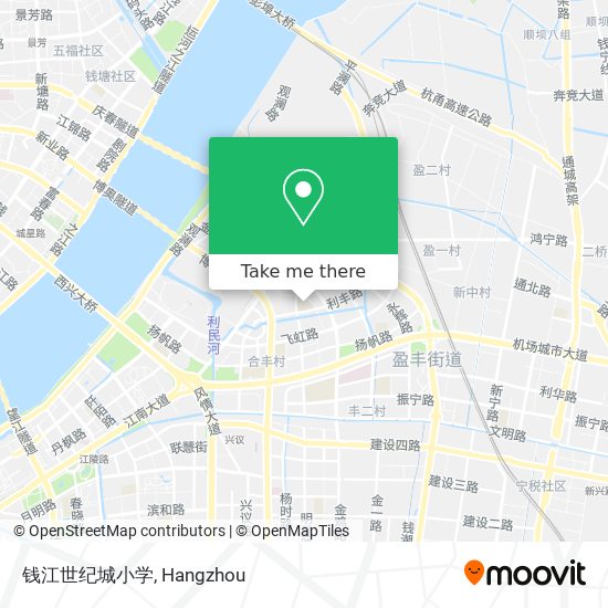 钱江世纪城小学 map