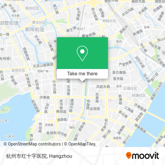 杭州市红十字医院 map