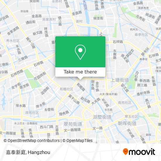 嘉泰新庭 map