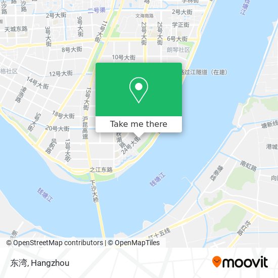 东湾 map