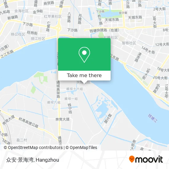 众安·景海湾 map