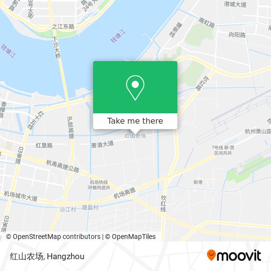 红山农场 map
