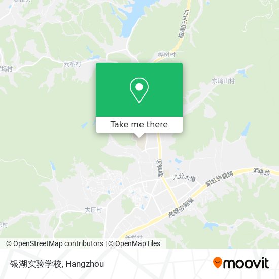 银湖实验学校 map