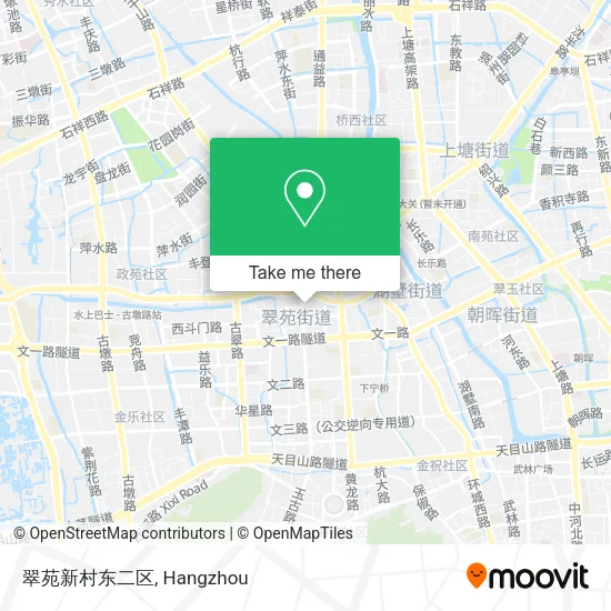 翠苑新村东二区 map