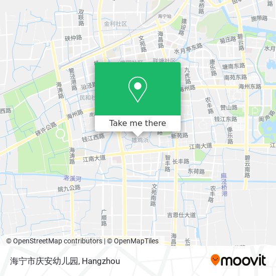 海宁市庆安幼儿园 map