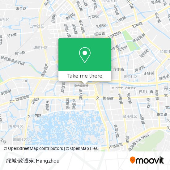 绿城·致诚苑 map