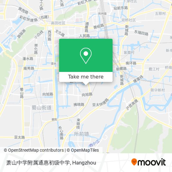 萧山中学附属通惠初级中学 map