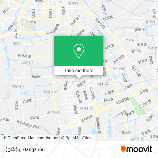 池华街 map