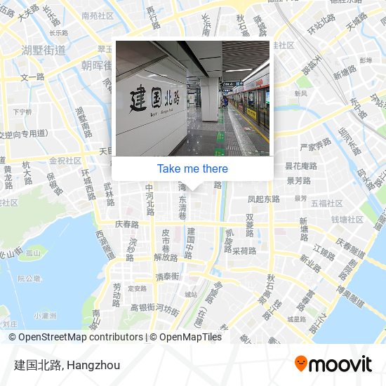 建国北路 map