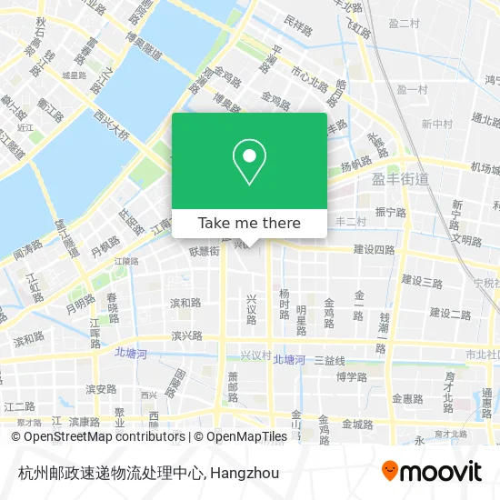 杭州邮政速递物流处理中心 map